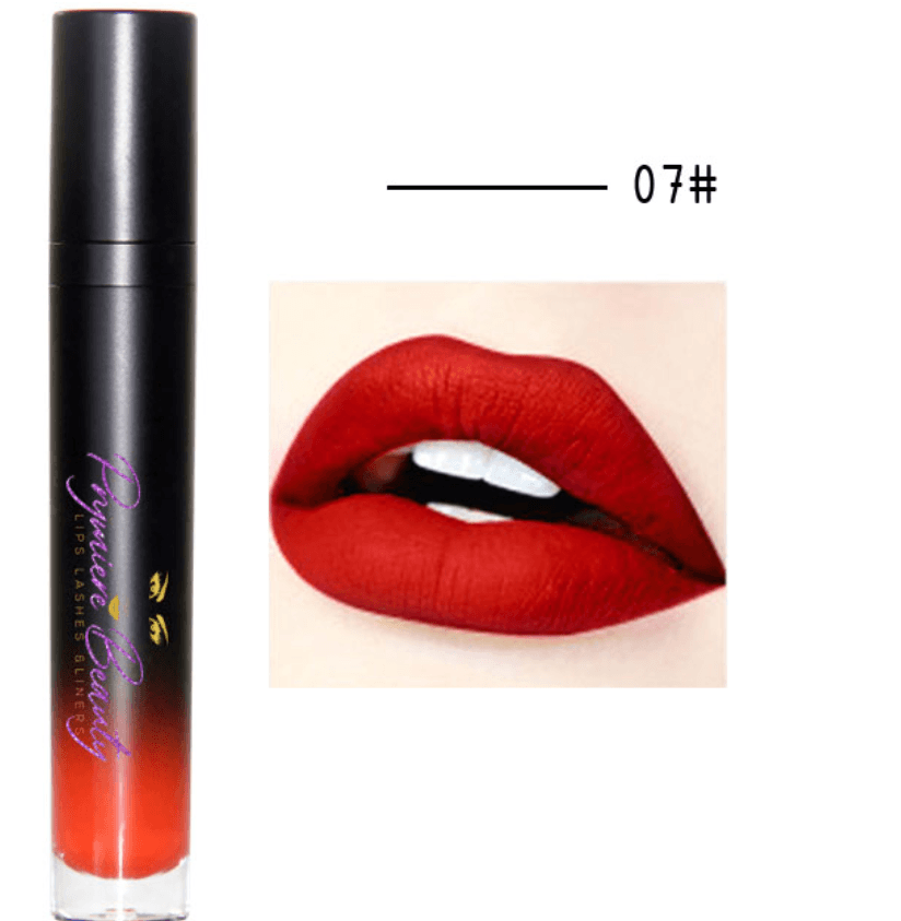 Tangerine liquid matte lipstick prymiere beauty 